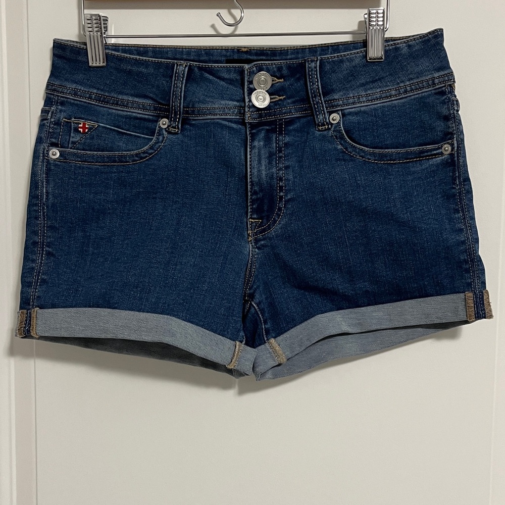 NWT - Hudson Jeans Women’s Ruby Roll Up Hem Short - Size 28 / 6